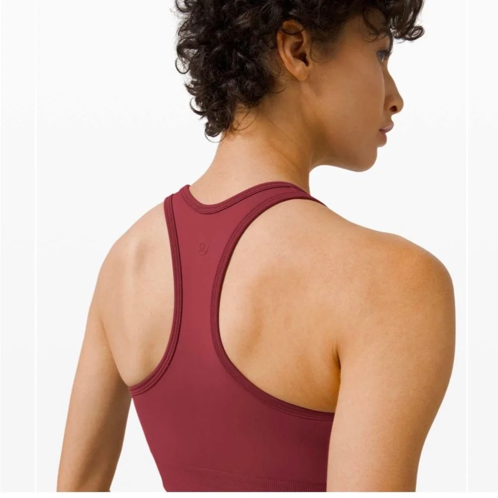 Lululemon Ebb to Street Racerback
Bra *Medium Support, C/D Cup
Chianti - Picture 3 of 7